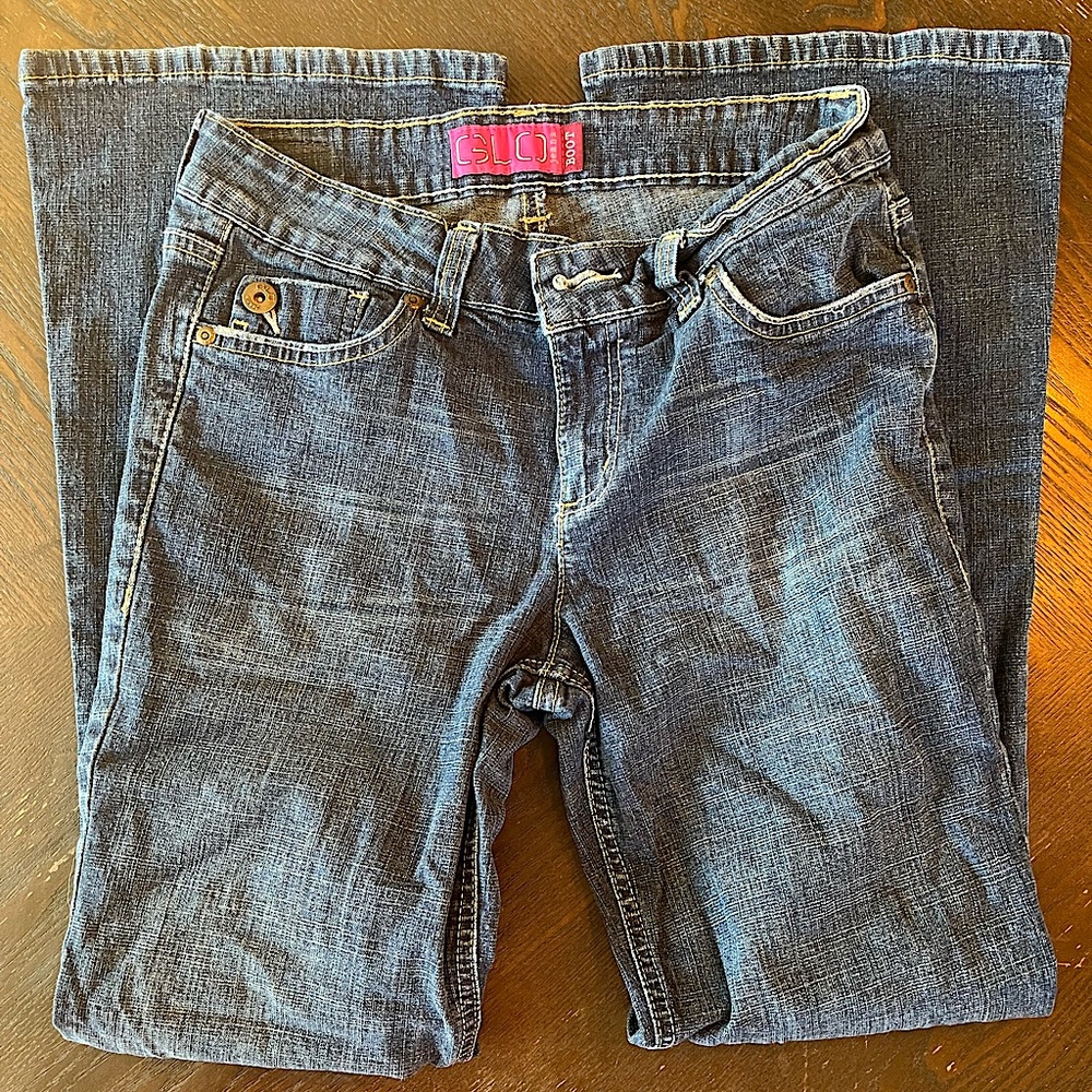 GLO jeans boot cut size 9 juniors